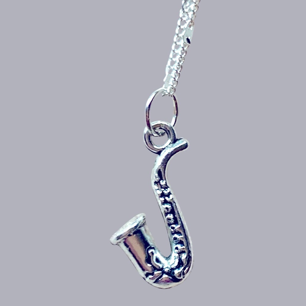 Musical Instrument Silver Charm Necklaces. Choose your favorite(s) - Picture 3 of 12